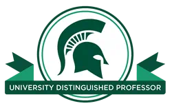 The University Distinguished Professor logo.